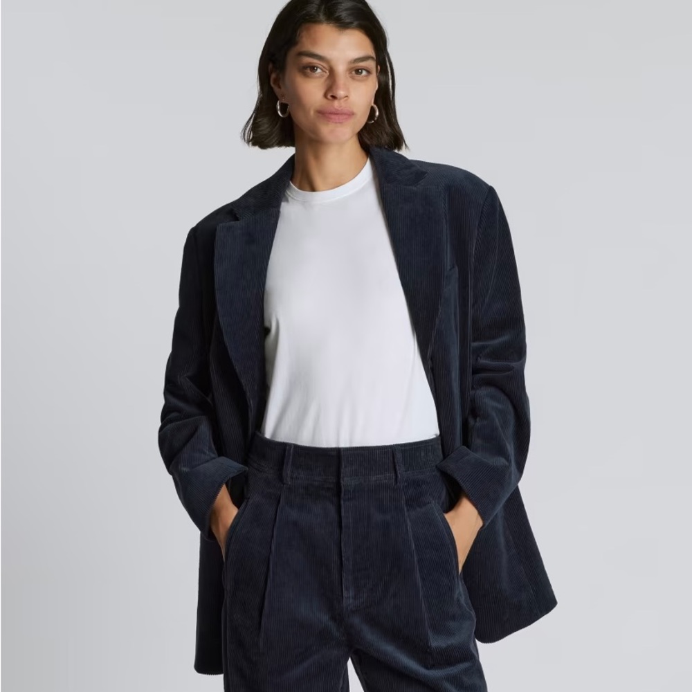 NWT! Everlane Corduroy ’80s Blazer
